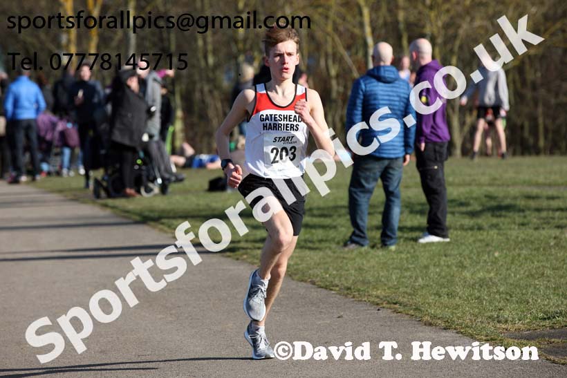 Senior mens 2018 Royal Signals NECAA Road Relays, Hetton. Photo: David T. Hewitson/Sports for All Pics